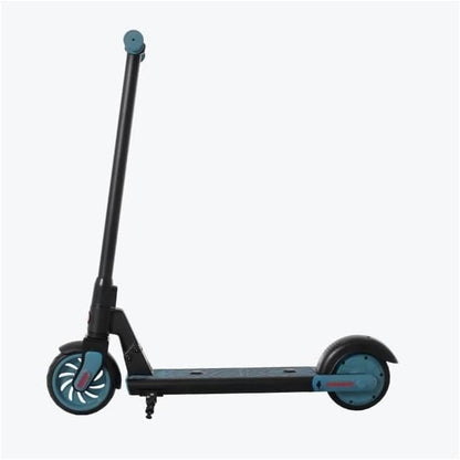 Wispeed T650, Elektrische step voor kinderen (6,5 inch, 8 km/u, ideaal voor 8/14 jaar, IPx4, voetrem achteraan, bel) blauw