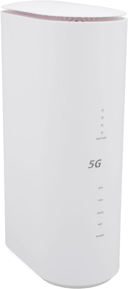 Dual Band WiFi 6, 8 Antennes met Hoge Versterking, 5G CPE Simkaartrouter, 1201 Mbps, 574 Mbps, voor Thuis, op Kantoor, Camperreizen (EU-stekker)