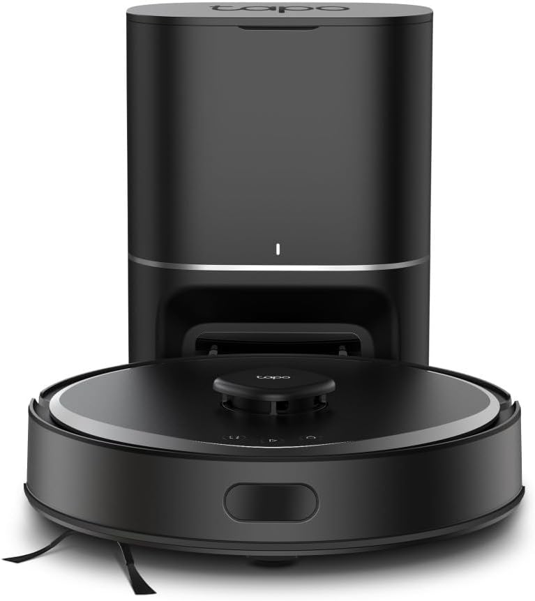 Robotstofzuiger – Robotstofzuiger met dweilfunctie – Slimme stofzuiger – Automatische reiniger – Stofzuigrobot – 5300 Pa Zuigkracht – Automatisch Leegstation 3L