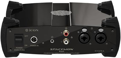 iCon Pro Audio SpaceMon Precision Hoofdtelefoonversterker - XLR/TRS/RCA/3,5 mm ingangen, 68 dB versterking