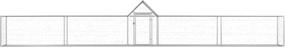 Kippenhok 9x1x1,5 m gegalvaniseerd staal, kippenhok, kippenhok, kippenhok, kippenhok, pluimveehuis, dierenbuitenpennen en hokken (SPU: 144561)