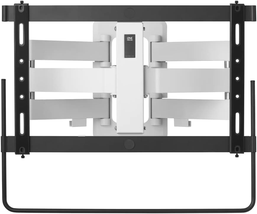 One for All For All XL TV-muurbeugel - schermgrootte 32 tot 90 inch - unieke bediening - 120 ° draaien en 15 ° kantelen - high-end muurbeugel - VESA 200 x 100 tot 600 x 400 - Max 70 kg - WM661