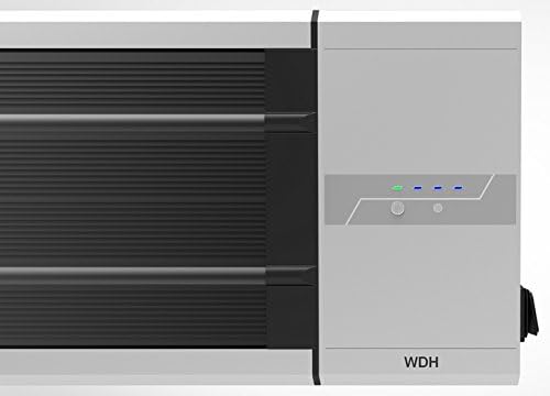 Aktobis Donkerstraler WDH-180DS - innovatieve donkerstraler ZONDER lichtopwekking van robuust materiaal met 2.400 watt !