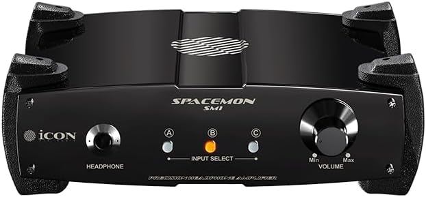 iCon Pro Audio SpaceMon Precision Hoofdtelefoonversterker - XLR/TRS/RCA/3,5 mm ingangen, 68 dB versterking