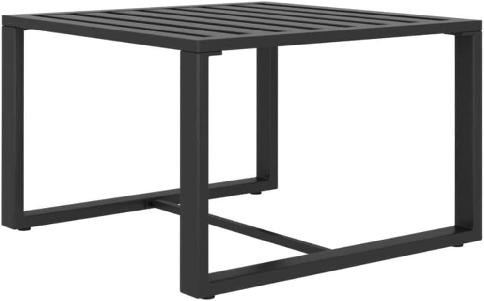 vidaXL 3-Piece Lounge Set with Cushions Aluminium Anthracite Colour Garden Sofa Set Lounge Sofa Garden Bench Set Garden Bench Garden Bench Sets - QUORE