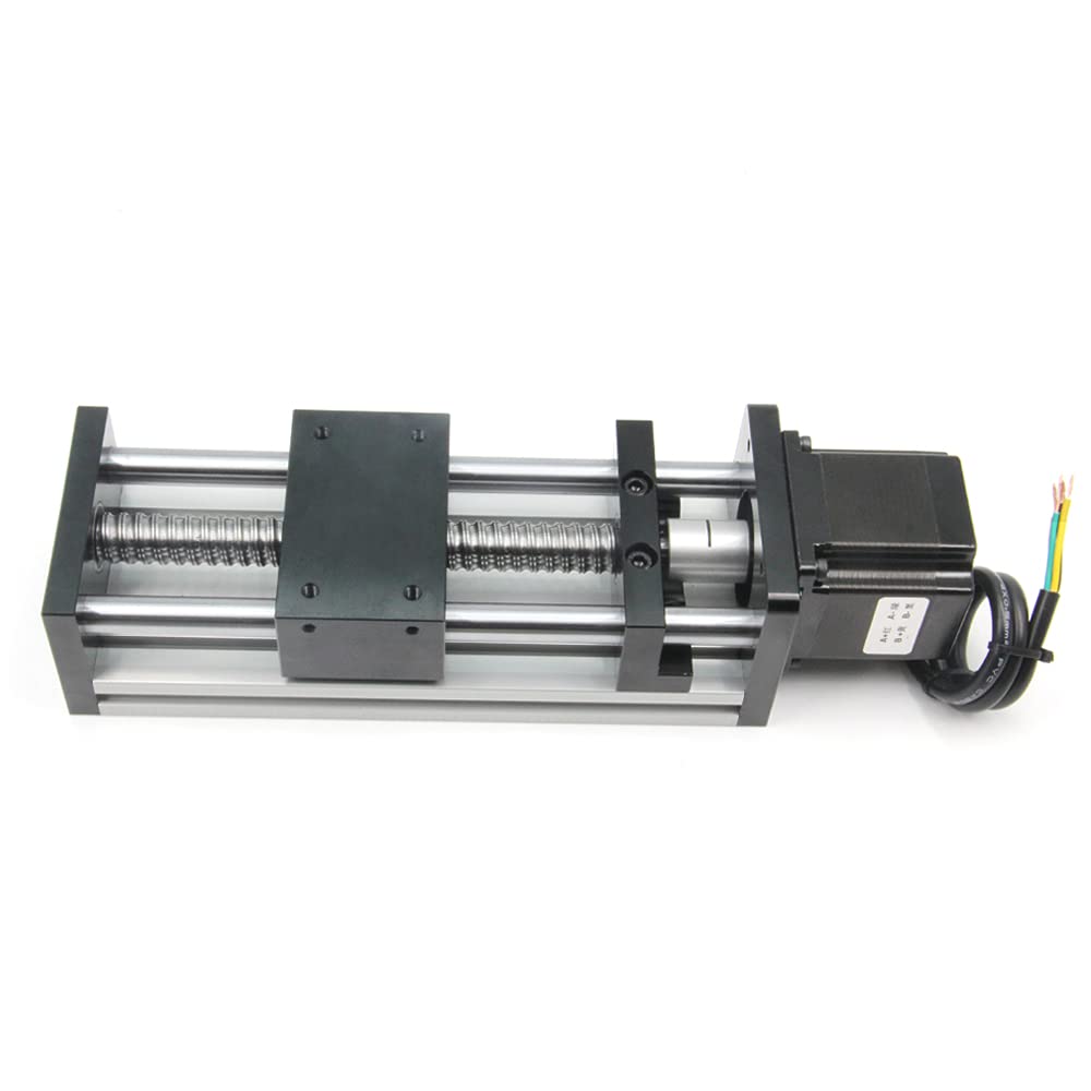 100mm Effectieve Reizen Lengte Dubbele Optische As Gids Ballscrew SFU1605 met NEMA23 Stappenmotor voor DIY CNC Router Onderdelen X Y Z Lineaire Podium Actuator en 3D Printer