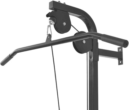 Power Tower – Krachtstation – Trainingsstation – Dipstation – Pull-Up Bar – Muurbevestiging – Stalen Frame – Compleet 30,5 kg Gewichtenset