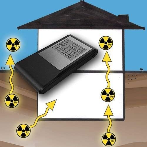 Radon Gas meetinstrument meter datalogger radioactiviteit kelder huis RN1