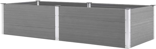 vidaXL Planter 250x100x54cm HKC gray - QUORE