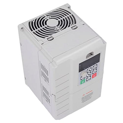 Frequentieomvormer 7.5KW, Motorsnelheidsregelaar Motoromvormeromvormer Motorsnelheidsregelaar Eenfase 220V-ingang 3-fase 380V-uitgang
