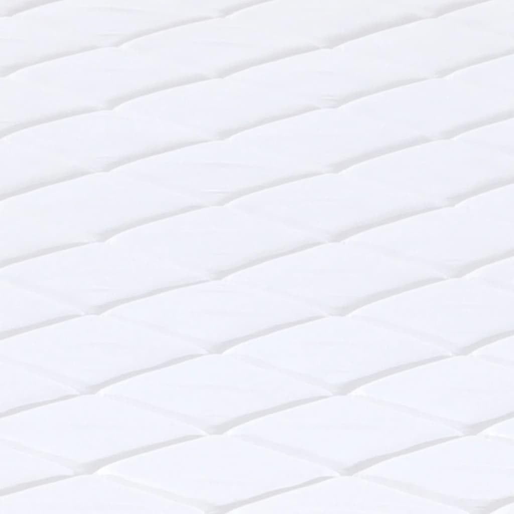Schuimmatras middelzacht 140x200 cm – Tweepersoonsmatras – Tweepersoons Matras – Matras Schuimrubber – Foam Matras – Matras Schuim – Geluiddempend – Ademend Peached Geweven Hoes