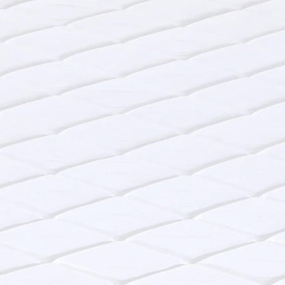 Schuimmatras middelzacht 140x200 cm – Tweepersoonsmatras – Tweepersoons Matras – Matras Schuimrubber – Foam Matras – Matras Schuim – Geluiddempend – Ademend Peached Geweven Hoes