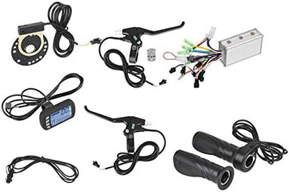 Alomejor 36 V/48 V, 250 W/350 W, borstelloze motorbesturing, lcd-paneelkit, e-bike-ombouw voor e-bike-scooter