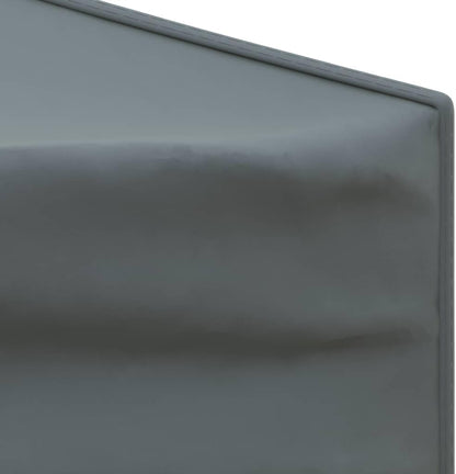 vidaXL Partytent inklapbaar met zijwanden 3x3 m antracietkleurig