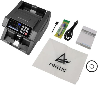 Geldtelmachine – Biljettelmachine – Biljettenteller – Geldteller – Valsgelddetector – 6-Voudige Valsgelddetectie – 900 Biljetten Per Minuut