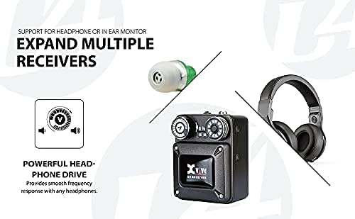 Xvive U4 In-Ear Monitor, Draadloos Digitaal Monitorsysteem