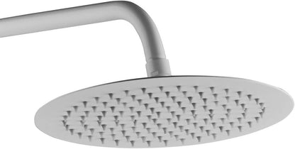 Regendouche – Douchekop – Handdouche – Regenkraan – Douche Set – Matte Witte Afwerking – Anti-Kalkfunctie – Universeel Geschikt