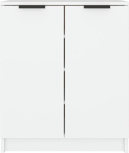 Schoenenkast – Schoenenopberger – Schoenenrek – Schoenenmeubel – Schoenentoren – Multiplex Wit – 2 Deuren – 59 x 35 x 70 cm – Stevig & Vochtbestendig