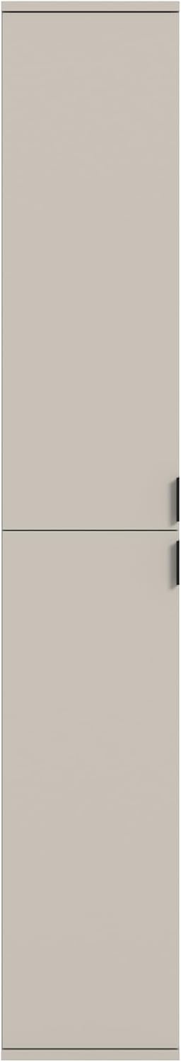 xonox.home - Hoge kast project X 30x193x34 cm in kasjmier imitatie - smalle multifunctionele kast - modern, ruimtebesparend en functioneel