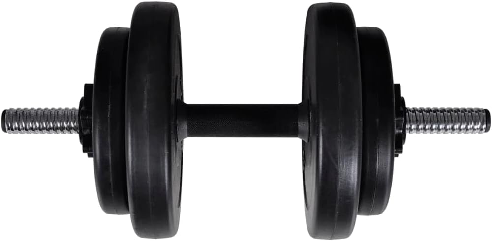 Halterbank – Fitnessbank – Trainingsbank – Bench Press – Sportbank – Verstelbaar In 4 Standen – Inclusief 30,5 kg Halterset