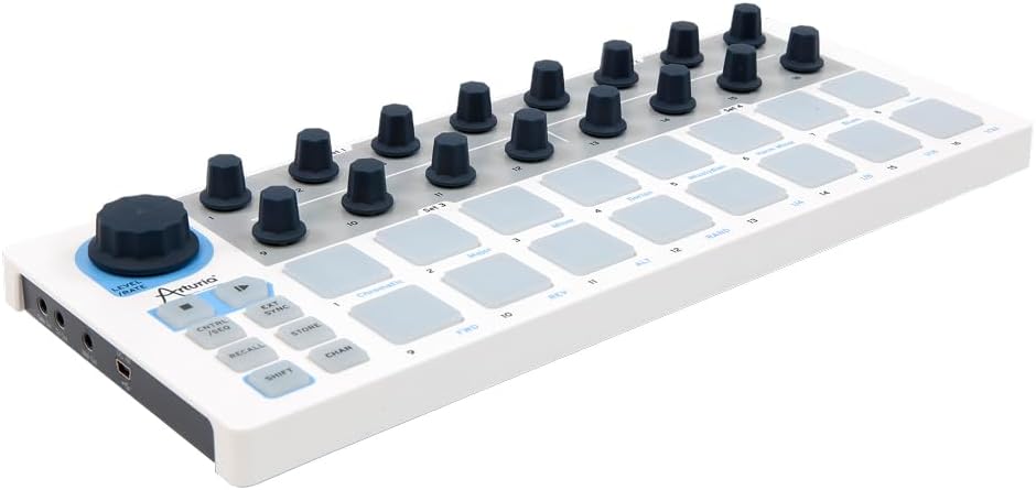 Arturia - BeatStep - Compacte MIDI-controller en sequencer met creatieve Software voor hoogwaardige opnamen, 16 pads, 16 encoders