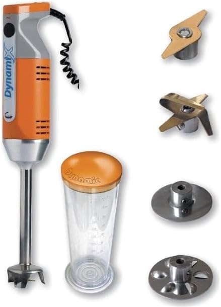 Dynamix roestvrijstalen staafmixer, 200 watt, oranje