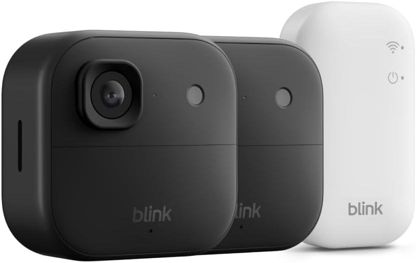 Buitencamera – Beveiligingscamera – Draadloze Camera – Buitencamera – Surveillance Camera – 2-delig Systeem Zwart – 2K Resolutie – Accuduur Tot 2 Jaar