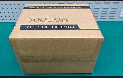 TOOLIOM 50A plasmasnijder 230V contactloze pilootlichtboog plasmasnijder 2T/4T snijvermogen max. 20mm geschikt voor gelakte platen en vliegroest