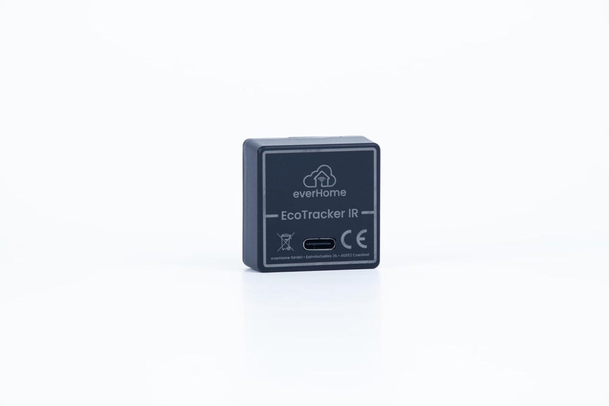 everHome EcoTracker IR - elektriciteitsmeter EHZ uitlezen - leeskop smartmeter - incl. app