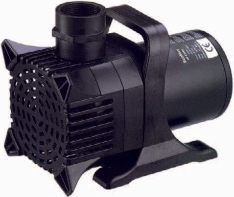AquaForte P-15.000 vijverpomp, 290 watt, maximale debiet 15 m3/uur, maximale opvoerhoogte 6,5 meter, extra sterke opvoerhoogte, pompt tot 6 mm grote vuildeeltjes
