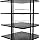 360° Floor Stand Rotating Shoe Organiser, Shoe Rack, Rotating Shoe Rack, Multi-layer Shoe Stand, Swivel for Placement, Shoes, Hats, Handbags etc. (6 Floors, Black) - QUORE