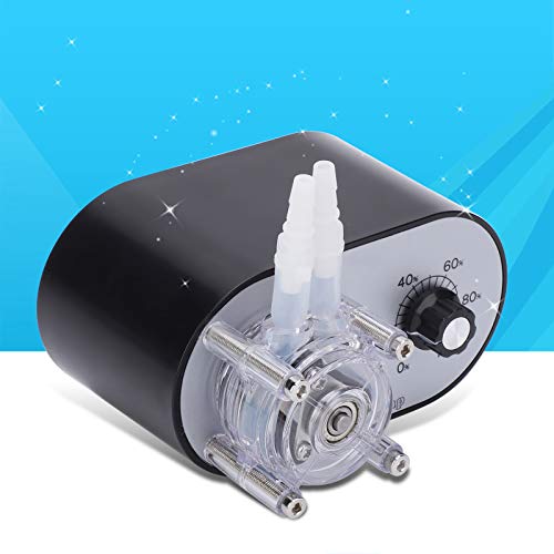 G928A Verstelbare Peristaltische Doseerpomp Vloeistofdoseerpomp met Adapter voor Aquarium Lab Analytische AC100-240V((EU Plug))