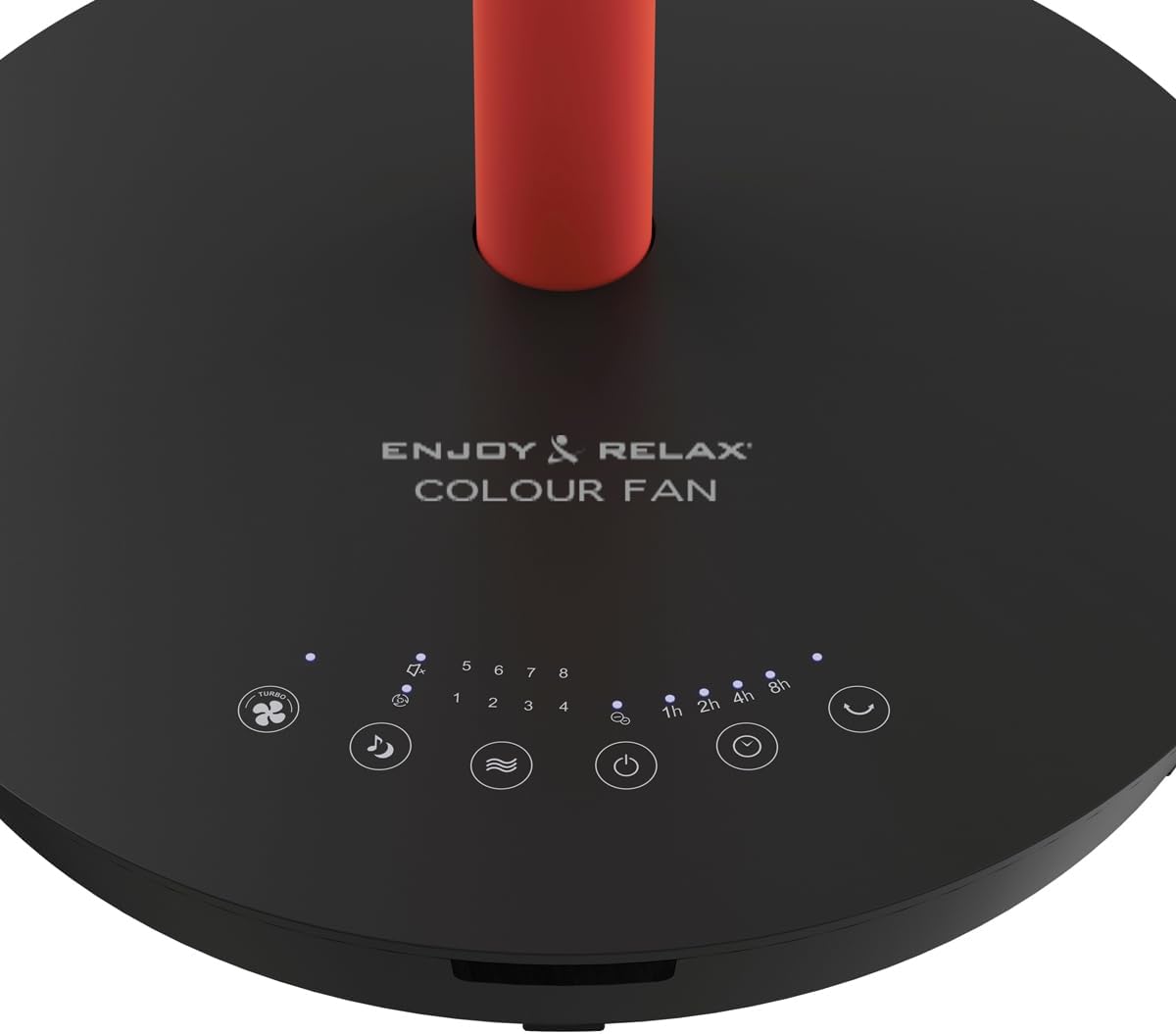 MACOM Enjoy & Relax 982 Colour Fan oscillerende ventilator, 35 cm, luchtstroom 35,6 m³/min