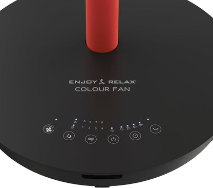 MACOM Enjoy & Relax 982 Colour Fan oscillerende ventilator, 35 cm, luchtstroom 35,6 m³/min