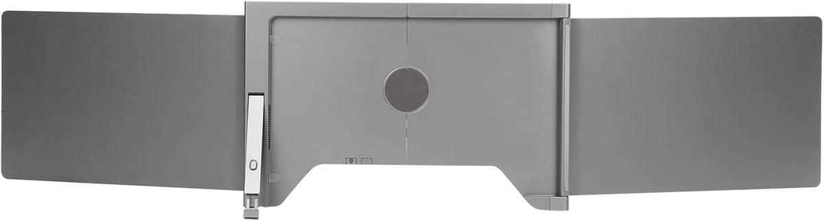 Dual Extender Screen, Laptop Screen Extender, Triple Display Laptop Monitor Extender, with Retractable Stand for 15-17 Inch Laptops(S400) - QUORE