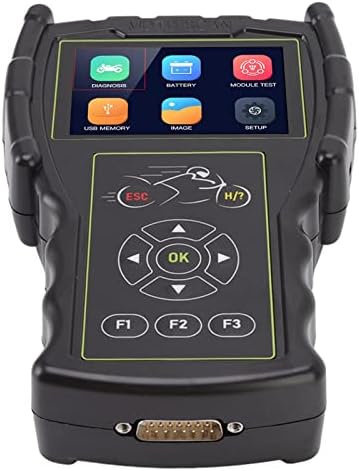Motorfietsscanner – Motorfiets Diagnosetool – Foutcode Scanner – OBD Scanner – ECU Uitlezer – Helder LCD-Display – Onderhoudslamp Resetfunctie