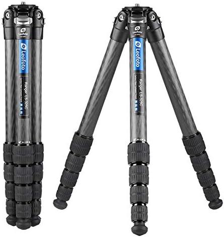 Carbon Statief – Camerastatief – Fotostatief – Driepoot – Macrostatief – 10-Laags Carbon – Minimale Werkhoogte 8 Cm