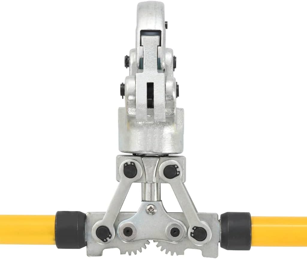 Hydraulische Pers- En Striptang – Krimptang – Wurgtang – Kabelschoentang – V-Vormige Tang – 60 kN Perskracht – 360° Draaibare Kop