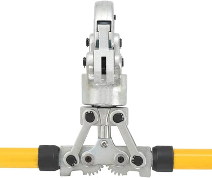 Hydraulische Pers- En Striptang – Krimptang – Wurgtang – Kabelschoentang – V-Vormige Tang – 60 kN Perskracht – 360° Draaibare Kop