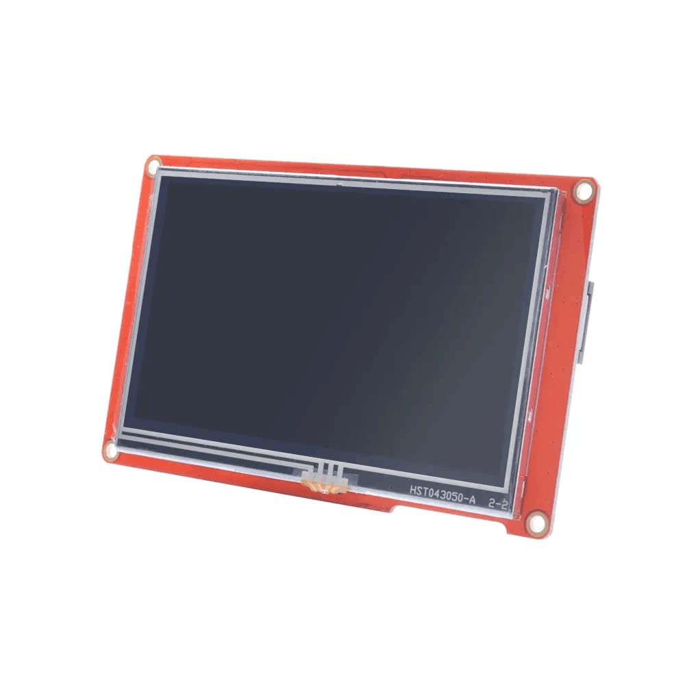 Nextion Display Intelligent NX4827P043-011C, 4,3 inch capacitief touchscreen, 480 x 272, seriële LCD-TFT HMI-displaymodule NX4827P043-011C, ondersteunt audio video