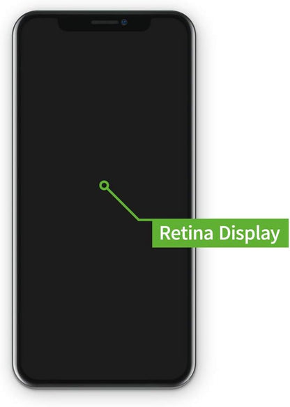 GIGA Fixxoo iPhone Xr display in A+ kwaliteit | Vervangingsdisplay iPhone Xr met volledige kleurechtheid en perfecte pasvorm | iPhone Xr Screen in superieure kwaliteit | iPhone Display Retina LCD