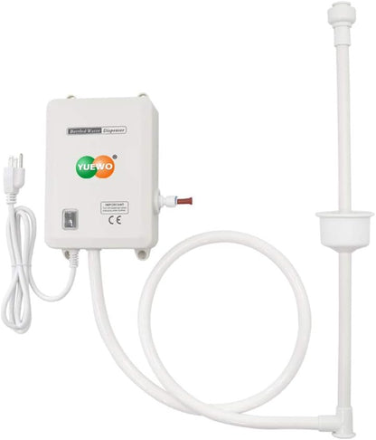 YUEWO Flessen, watersysteem, flessen, waterpomp, flessen, waterdispenser, pomp, 220 V AC 6 m, EU-stekker, 1 Gal/min met één inlaat, compatibel met koffie-/theeapparaten, waterdispensers