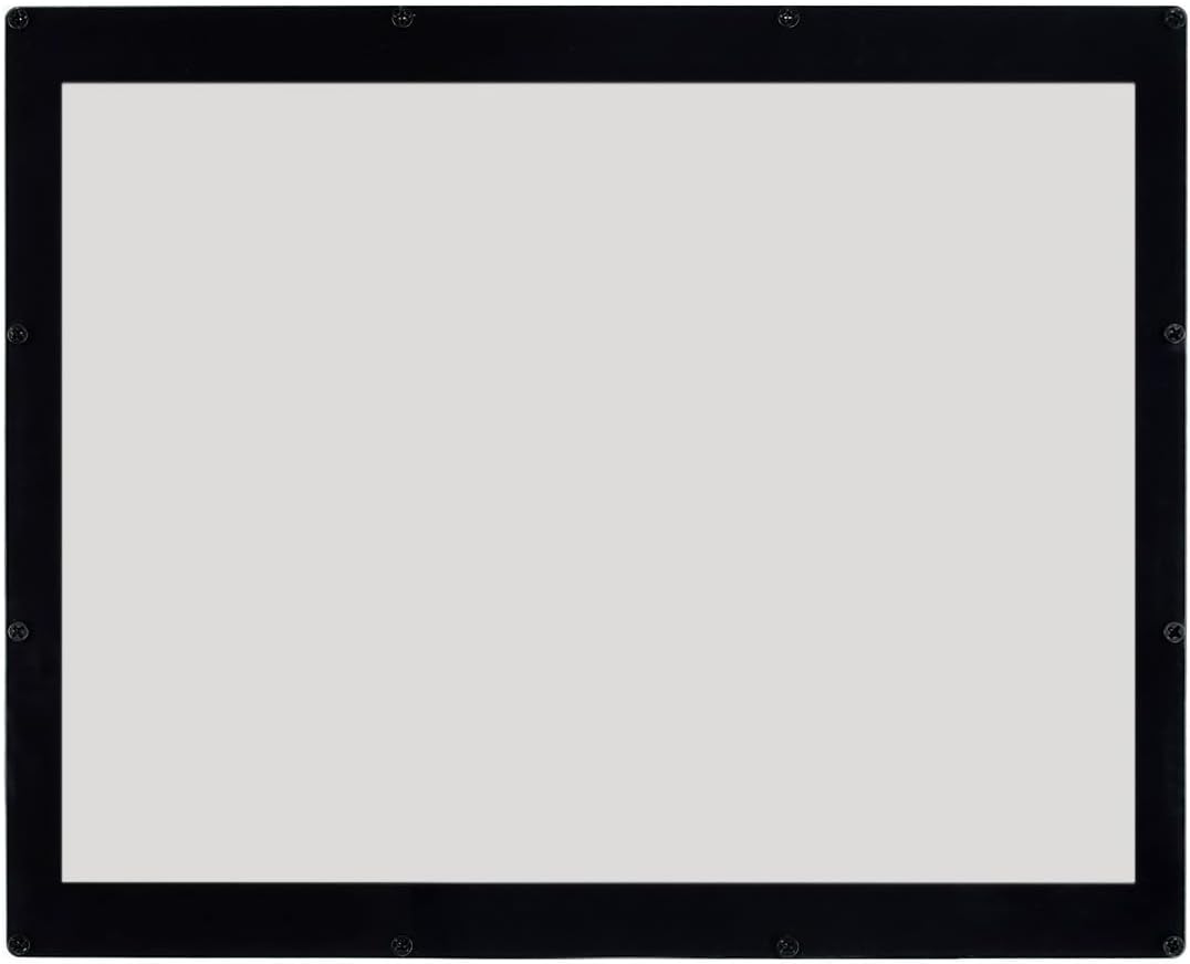 Waveshare 12.48inch E-Ink Display Module 1304×984 Resolution with Embedded Controller SPI Interface Red/Black/White Three-Color E-Paper Display Screen