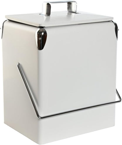 Koelkast, metaal, PVC, 32 x 24 x 43 cm, 17 liter, wit