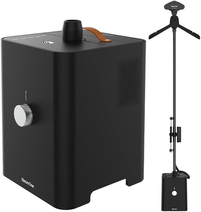 Professionele stomer – Kledingstomer – Stoomapparaat – Stoomstrijkijzer – Strijkstomer – Verticaal En Horizontaal Gebruik – 2900 W, 10 Bar En 125 G/Min – 2,5 L Tank, Tot 90 Min Gebruik