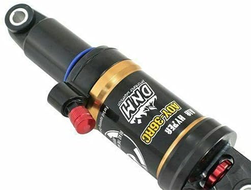 DNM AOY-36RC Mountain Bike Air Rear Shock met Lockout 165 x 35 mm 4-systeem, goud, ST1475-T