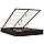 vidaXL Bed frame ottoman without mattress black 140 x 190 cm made of fabric - QUORE