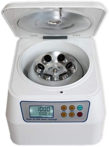 Centrifuge – Laboratoriumcentrifuge – Bloedcentrifuge – Praktijkcentrifuge – Reageerbuiscentrifuge – 6x50 Ml – 6-Voudige Hoekrotor – Max. 2600 G