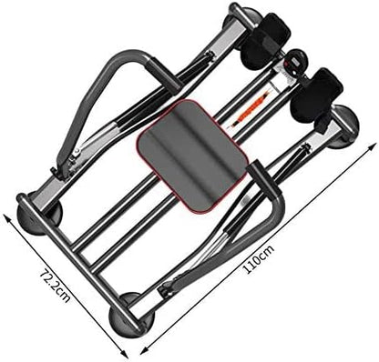 FFitness FLMD412N Rowing machine professional training home gym home hydraulic resistance fitness cardio total body trainer crunch - QUORE