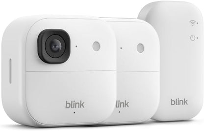 Buitencamera – Beveiligingscamera – Bewakingscamera – Draadloze Camera – Slimme Camera – 2K Videoresolutie – Kleurenbeeld Bij Weinig Licht – 2-Delig Wit Systeem Met Sync-basismodule